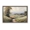 Stupell Industries Country Walk Path Framed Floater Canvas Wall Art Design by Kim Allen